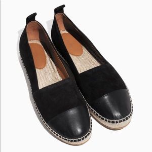 & other stories leather toe espadrilles